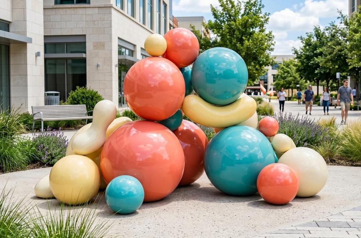 Color Sphere Sculpture — cover