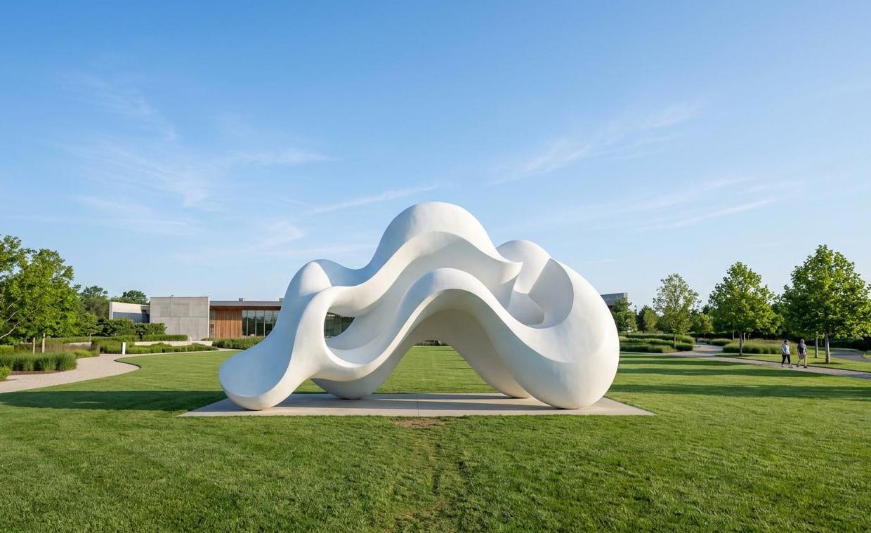 Abstract Outdoor Sculpture — cover