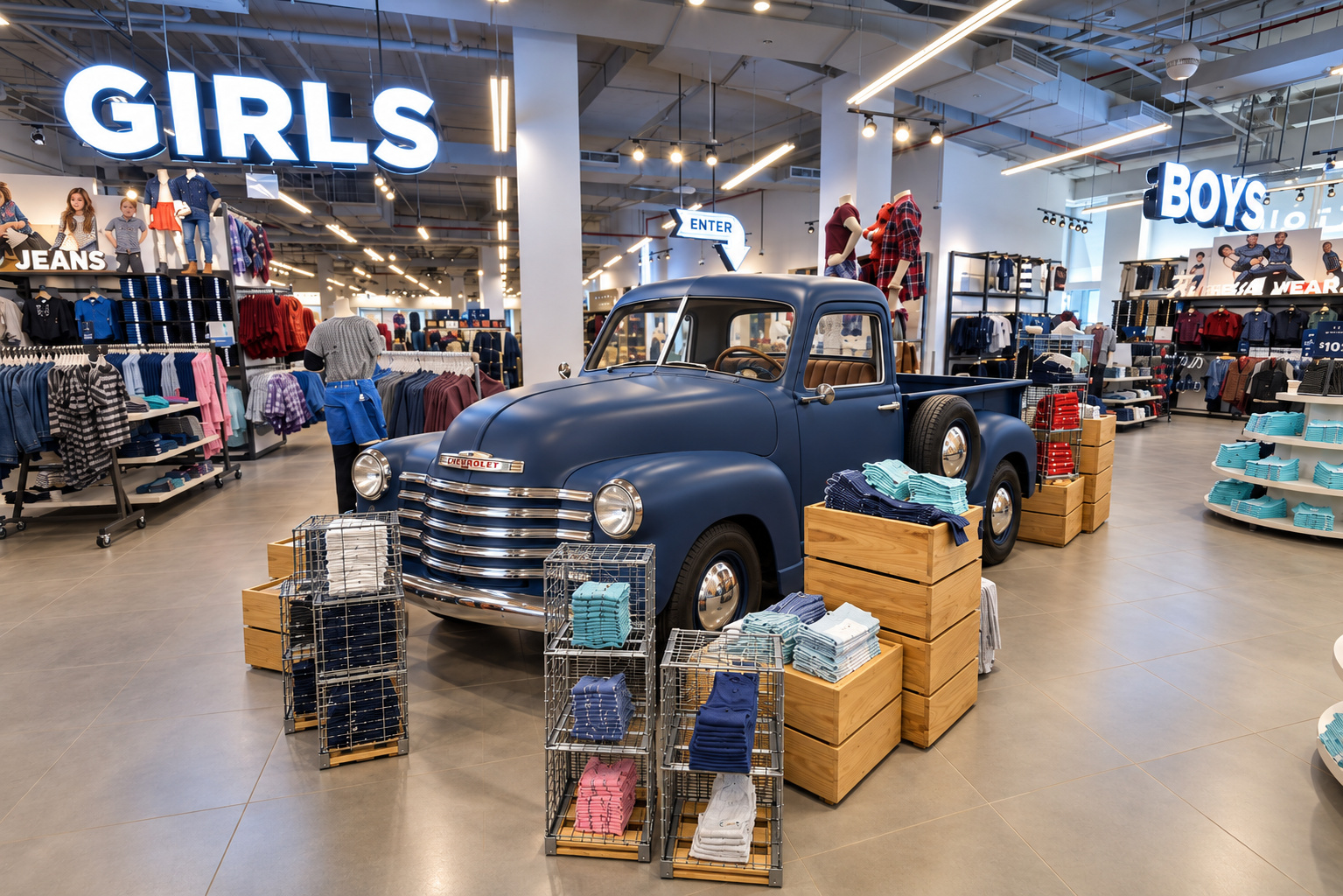 Vintage Pickup Retail Display — cover